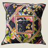 Recycled Square Patchwork Kantha Cushion Cover - 03