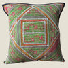 Recycled Square Patchwork Kantha Cushion Cover - 05