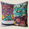 Recycled Patchwork Kantha Cushion Cover - 09