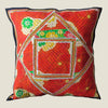 Recycled Square Patchwork Kantha Cushion Cover - 11