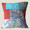 Recycled Patchwork Kantha Cushion Cover - 13