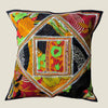 Recycled Square Patchwork Kantha Cushion Cover - 19