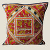 Recycled Square Patchwork Kantha Cushion Cover - 21