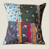 Recycled Patchwork Kantha Cushion Cover - 22