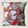 Recycled Square Patchwork Kantha Cushion Cover - 24