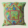 Recycled Square Patchwork Kantha Cushion Cover - 28
