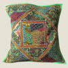 Recycled Square Patchwork Kantha Cushion Cover - 29