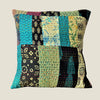 Recycled Patchwork Kantha Cushion Cover - 28