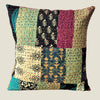 Recycled Patchwork Kantha Cushion Cover - 79
