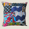 Recycled Patchwork Kantha Cushion Cover - 26