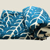 Blue Patchwork Tree of Life Bed Cover & Throw - 03