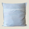 Recycled White Patchwork Cushion Cover - 02