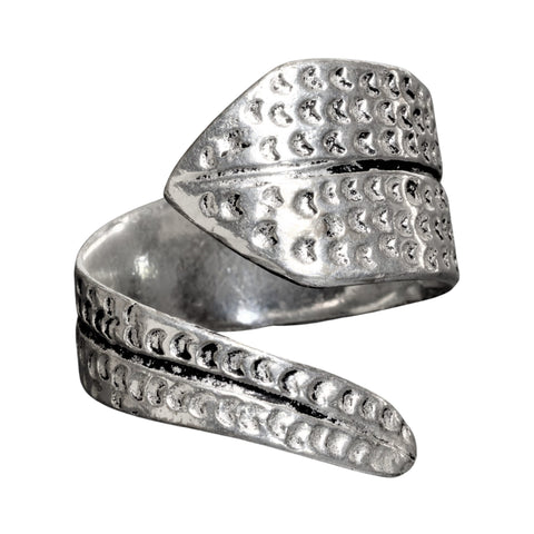 Sakral Chakra Silver Ring