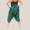 Green Peacock Feather - Yoga Pants, Harem Trousers & Jumpsuit