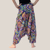 Blue Mango Motif -  Yoga Pants, Harem Trousers & Jumpsuit