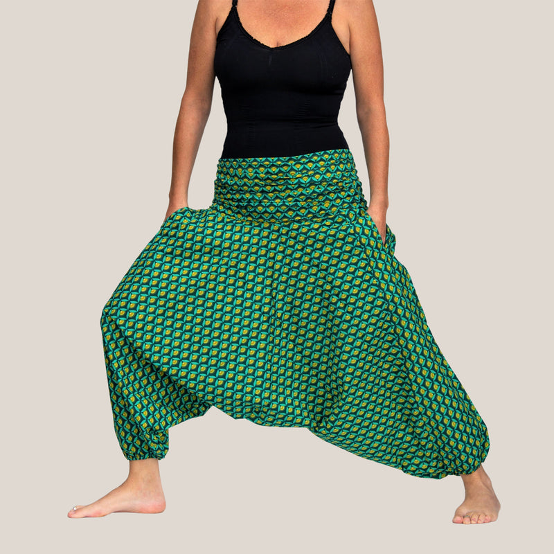 Green Lotus - Yoga Pants, Harem Trousers & Jumpsuit