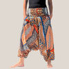 Patchwork Orange - Yoga Pants, Harem Trousers & Jumpsuit