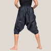 Grey Flower Shell - Yoga Pants, Harem Trousers & Jumpsuit
