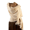 Brown Bamboo Blanket Scarf - 12
