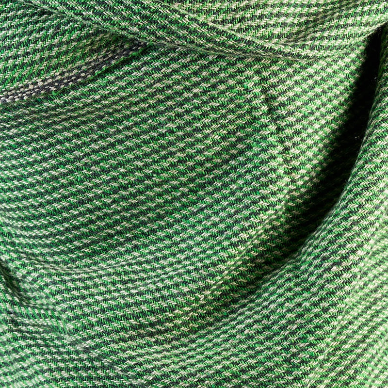 Green & Grey Bamboo Blanket Scarf