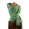 Green Bamboo Blanket Scarf - 02