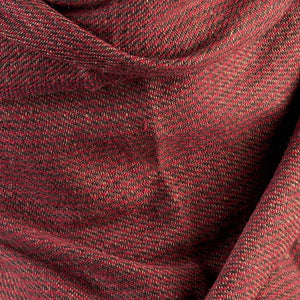 Red & Brown Bamboo Blanket Scarf