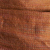 Soft Woven Bamboo Kantha Stitched Large Brown Shawl - 07