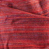 Soft Woven Bamboo Kantha Stitched Large Red Shawl - 03