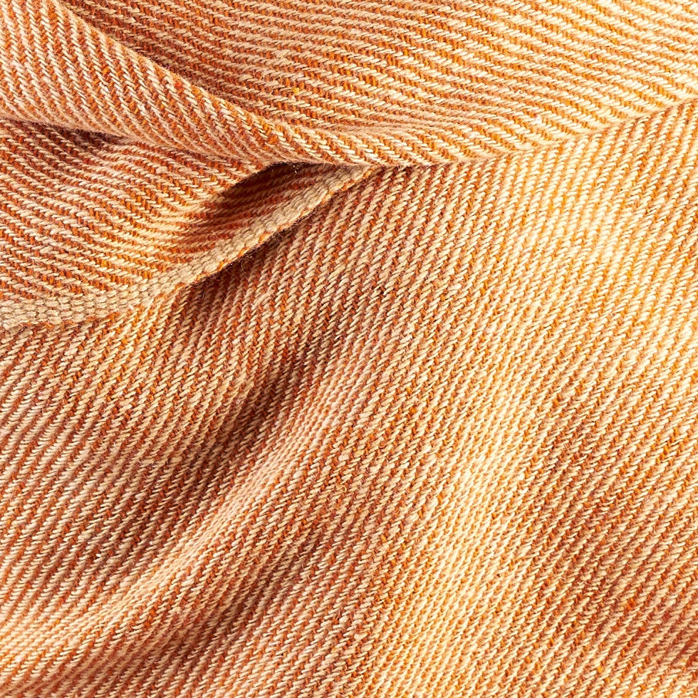 Orange Bamboo Blanket Scarf - 13