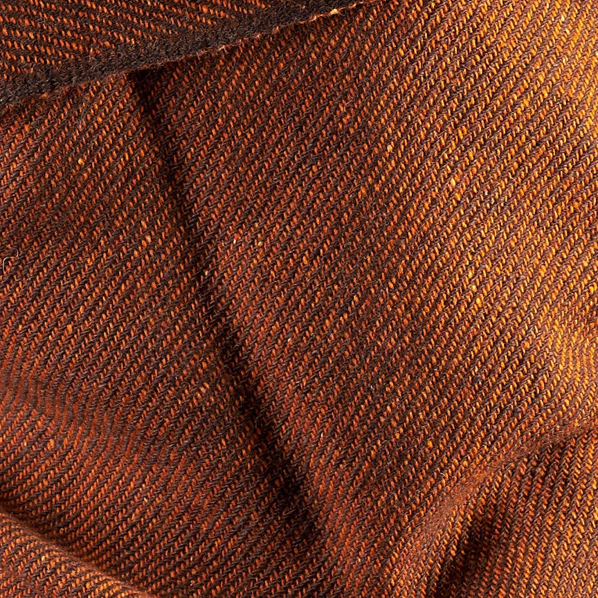 Orange Bamboo Blanket Scarf - 22